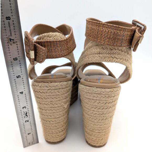 Sam Edelman Vada Espadrille Wedge Heel Platform Sandals Women's Size US10 EU41 - Picture 4 of 11